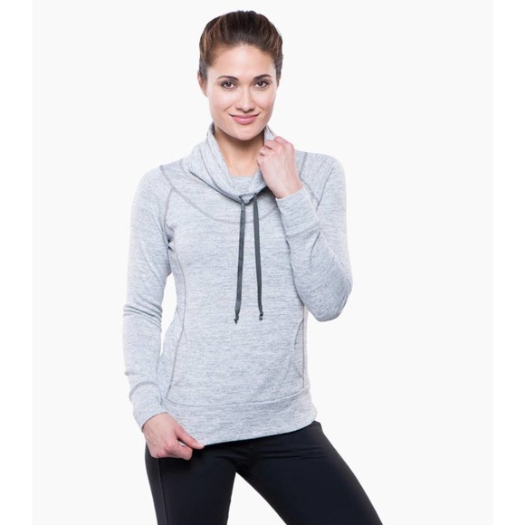 Kuhl LÉA™ PULLOVER Heather Grey Ash Small - Picture 1 of 13